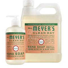 Geranium Liquid Hand Soap & Refill Set