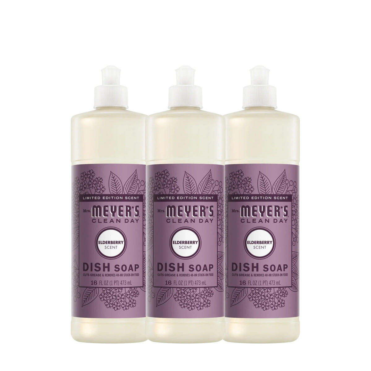 Elderberry Dish Soap 3-count Bundle