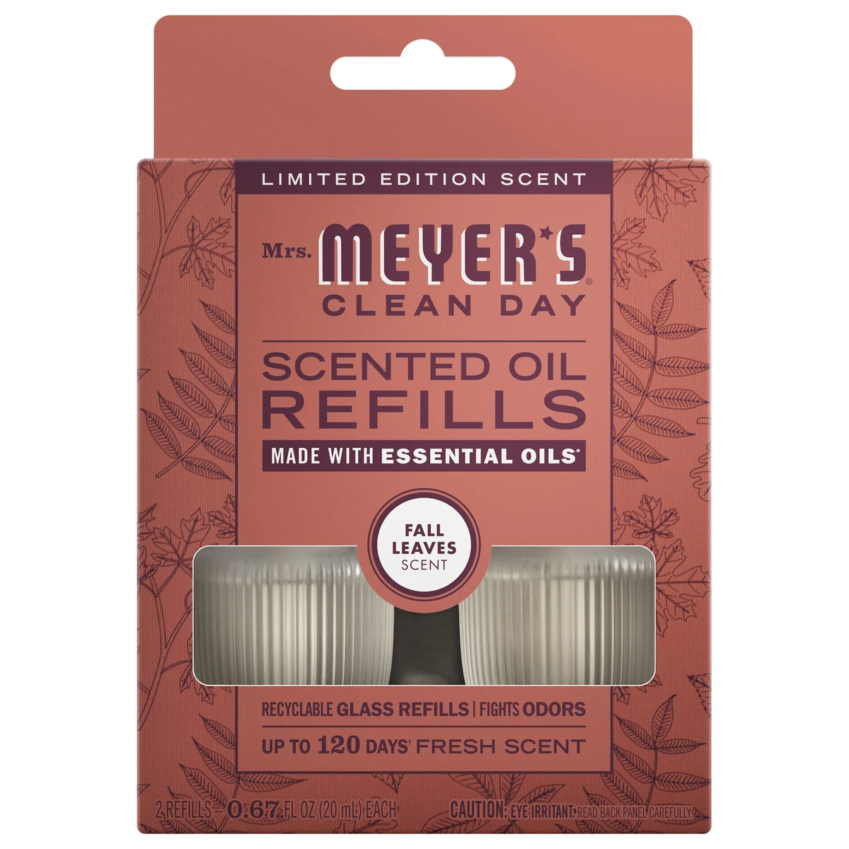 Fall Leaves Plug In Scented Oil Refill, 2-Pack